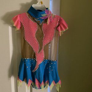 Leotard for rhythmic gymnastics
